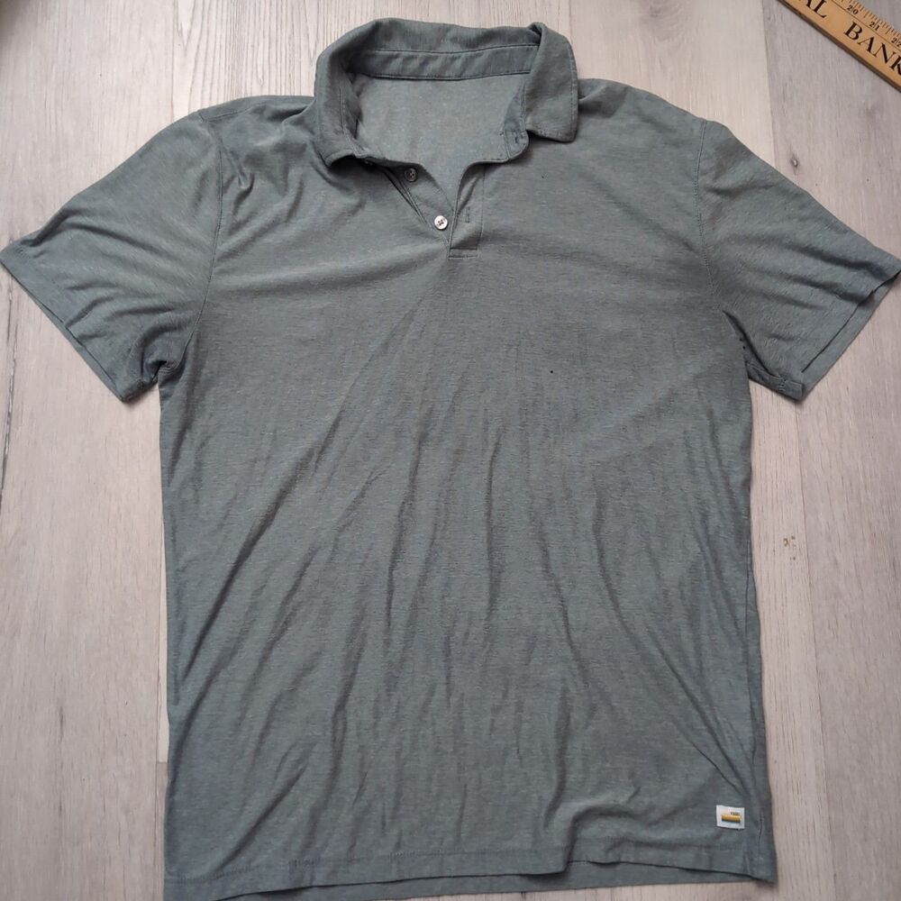 VUORI Strato Tech Polo Mens Short Sleeve Vuori Polo Measurements In Pics Flaws